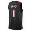 Muške NBA Dres Portland Trail Blazers Anfernee Simons Nike 2023-24 City Edition Crno Swingman
